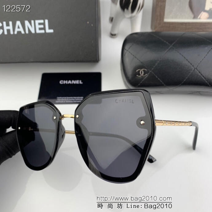 CHANEL香奈兒 2019網紅同款 香奈兒新款 大框偏光墨鏡 寶麗來超清偏光 太陽鏡 2948  lly1178